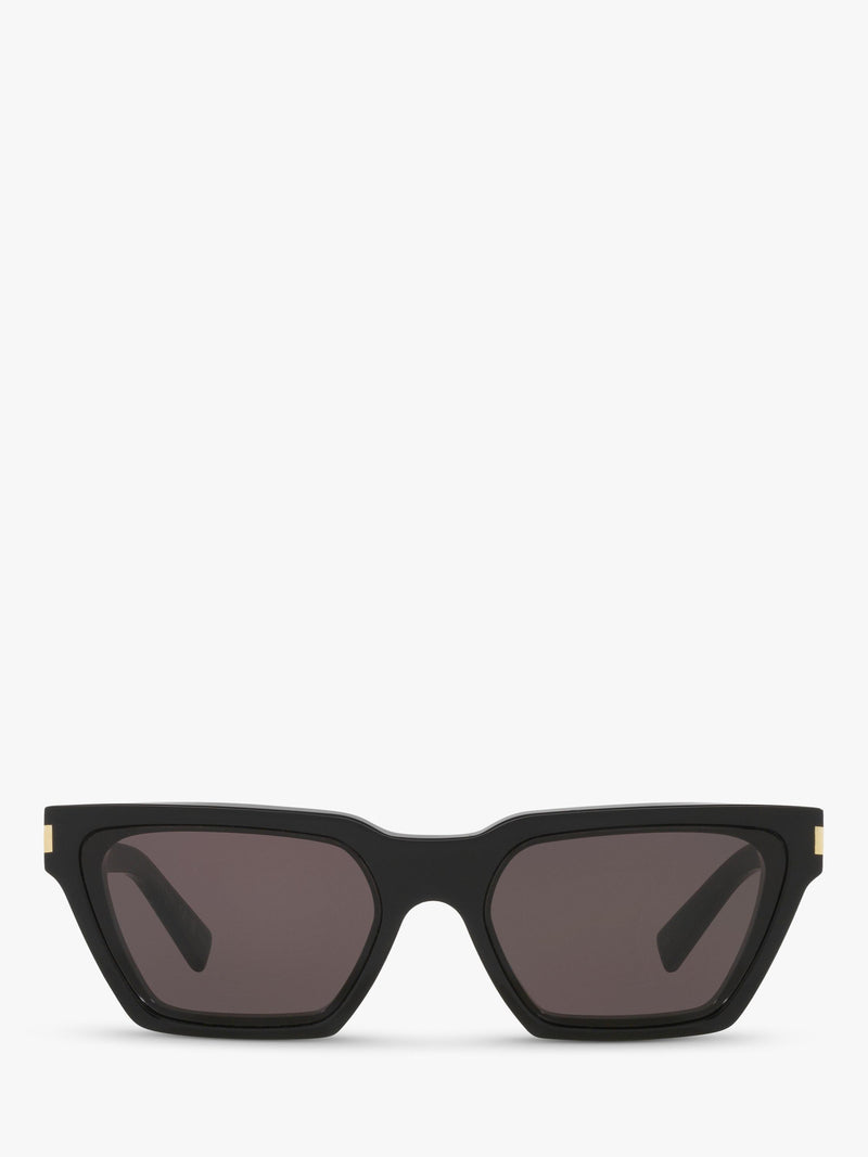 Yves Saint Laurent rectangular sunglasses black 57mm lens (British brand)