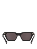 Yves Saint Laurent rectangular sunglasses black 57mm lens (British brand)