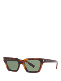 Yves Saint Laurent brown rectangular sunglasses (British brand)