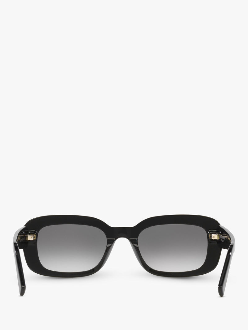 YSL black rectangular sunglasses hard case, UK version