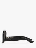 Yves Saint Laurent black aviator sunglasses, imported from the UK