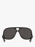 Yves Saint Laurent black aviator sunglasses, imported from the UK