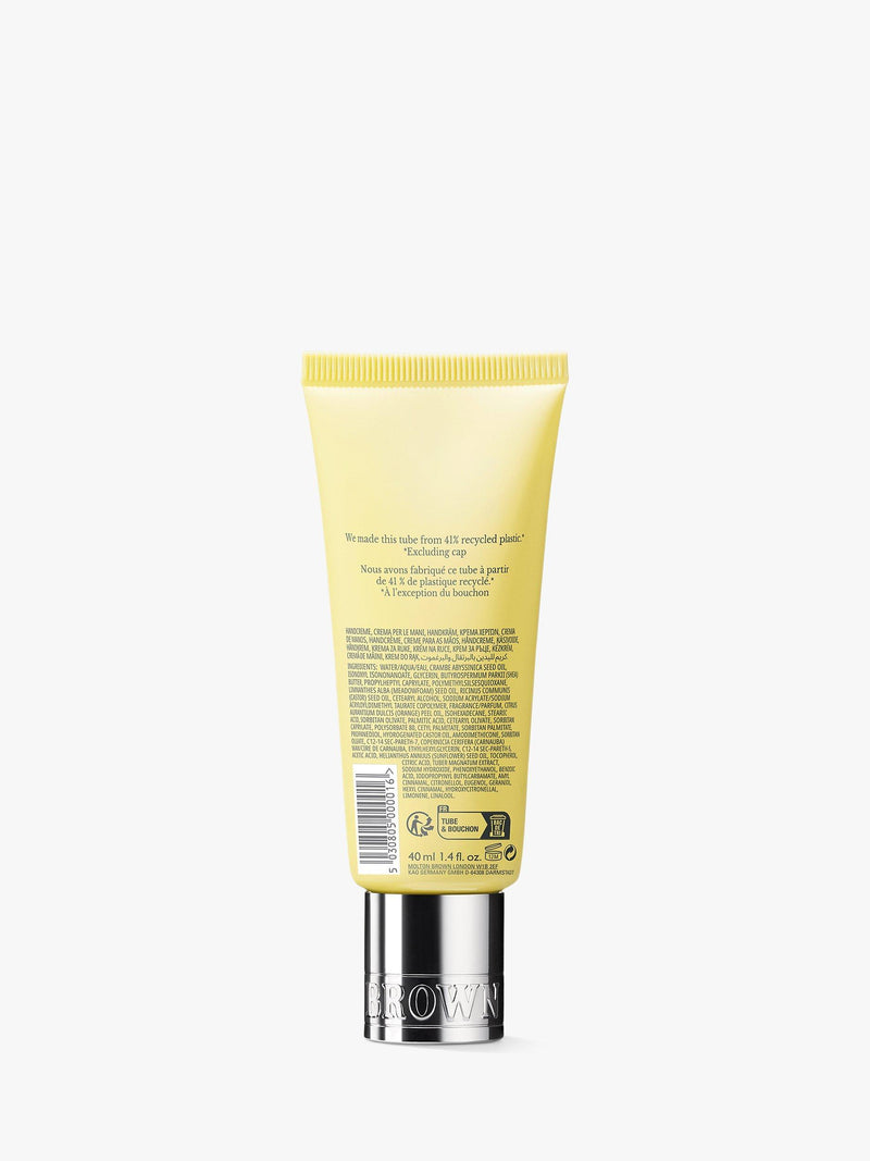 Molton Brown hand cream Orange & Bergamot 40ml, imported from the UK