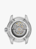Tissot Seastar Powermatic 80 automatic watch silver bracelet blue dial, UK version