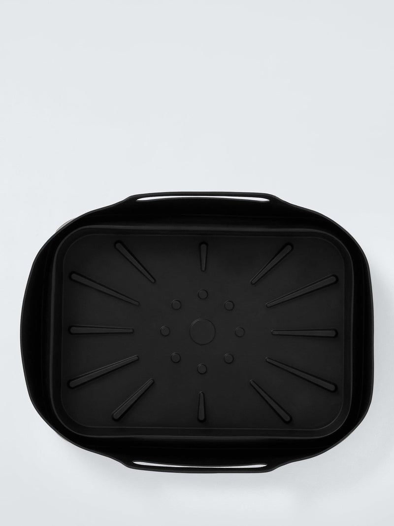 John Lewis rectangular silicone air fryer liner 23cm, UK version