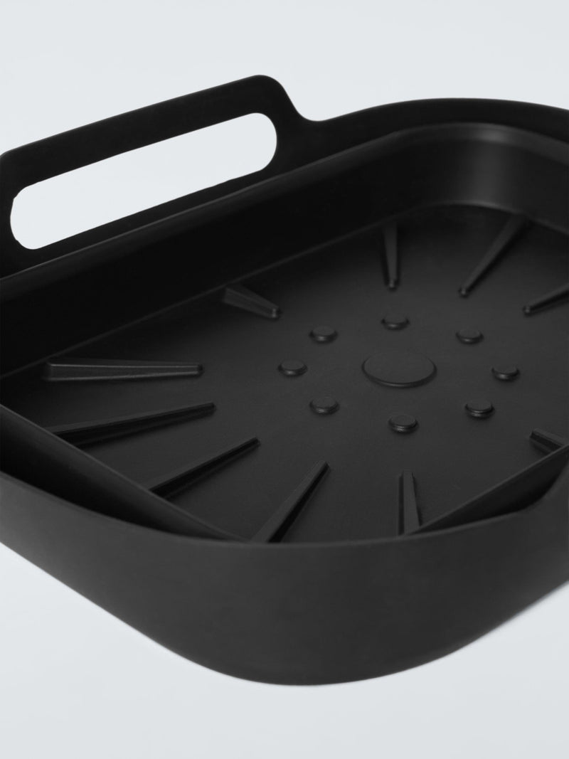 John Lewis rectangular silicone air fryer liner 23cm, UK version