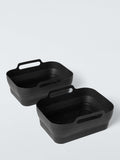 John Lewis silicone air fryer liner set of 2 23cm, UK version