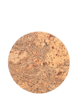 John Lewis LIGA Round Cork Coasters Natural Set of 4- Buy online at McGrocer