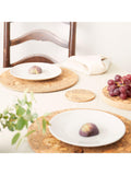 LIGA natural cork coasters set of four, UK version