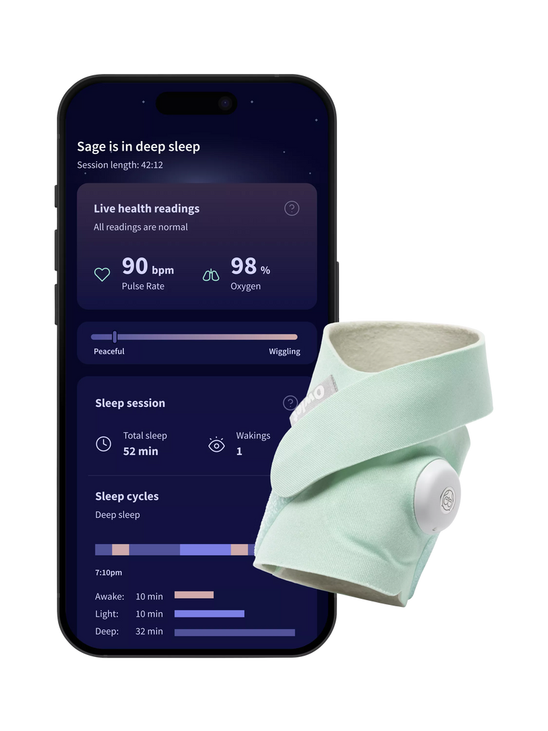 Owlet Dream Sock baby monitor - British product