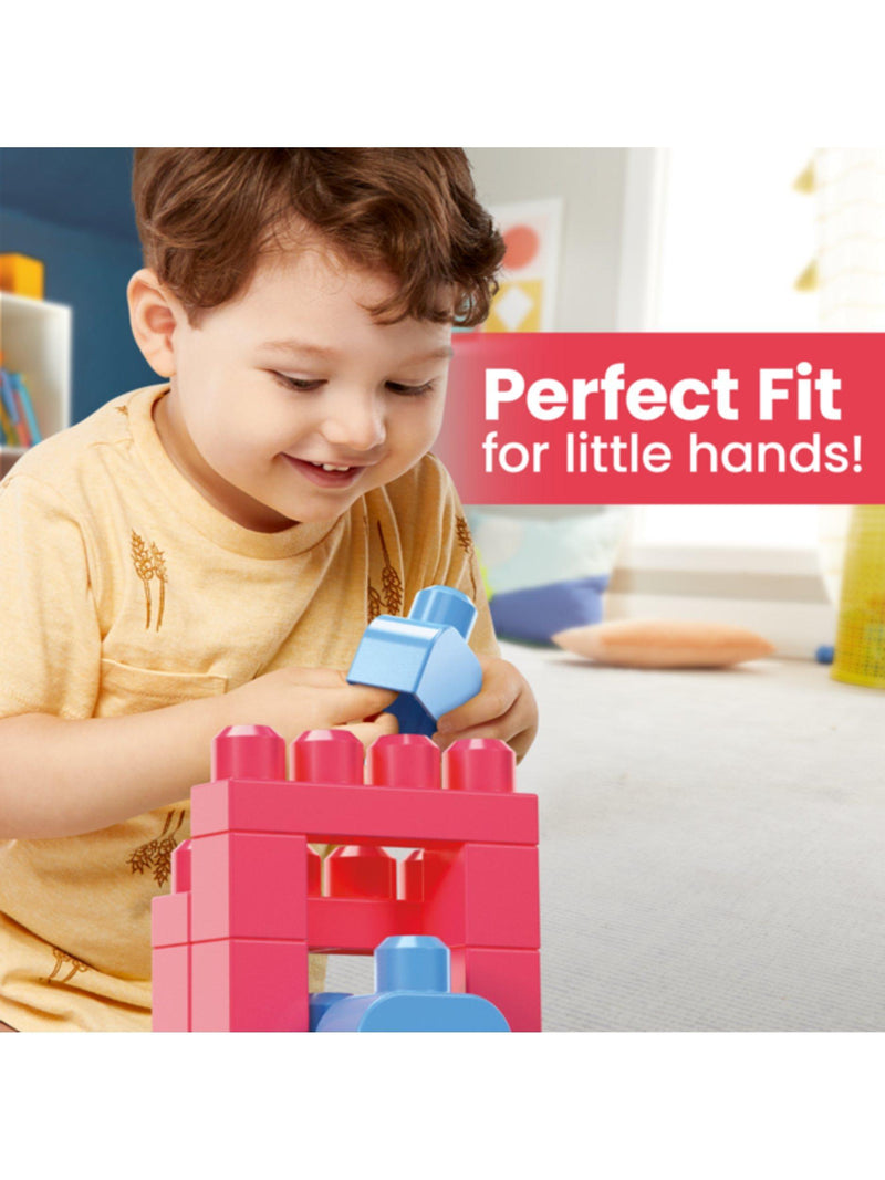 Mega Bloks building blocks set 60 blocks big bag, UK version