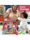 Mega Bloks building blocks set 60 blocks big bag, UK version