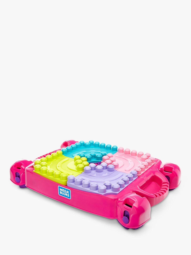Mega Bloks construction table pink 30 pieces - British product