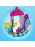 Mega Bloks construction table pink 30 pieces - British product