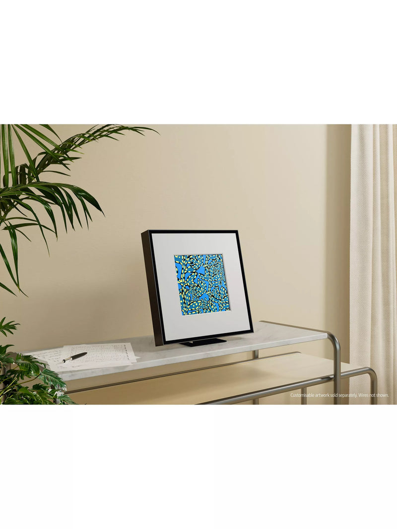 Samsung Music Frame smart speaker designed like a picture frame (British brand)