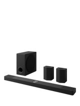 John Lewis LG S95TR Bluetooth Wi-Fi Soundbar with Dolby Atmos, DTS:X, Wireless Subwoofer & Rear Speakers, Black- Buy online at McGrocer