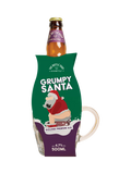 Cottage Delight Grumpy Santa ale with retro glass tankard 500ml - British product