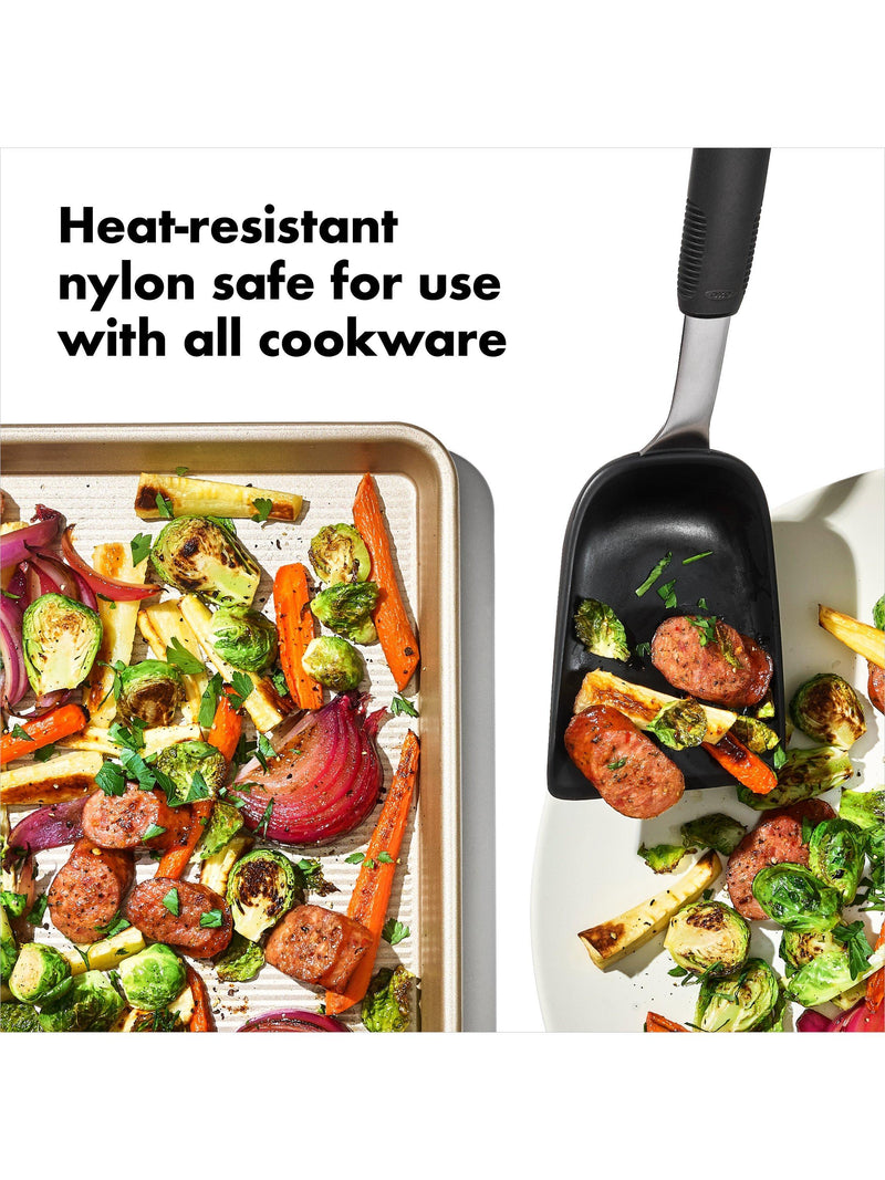 OXO Good Grips roast scoop, imported from the UK
