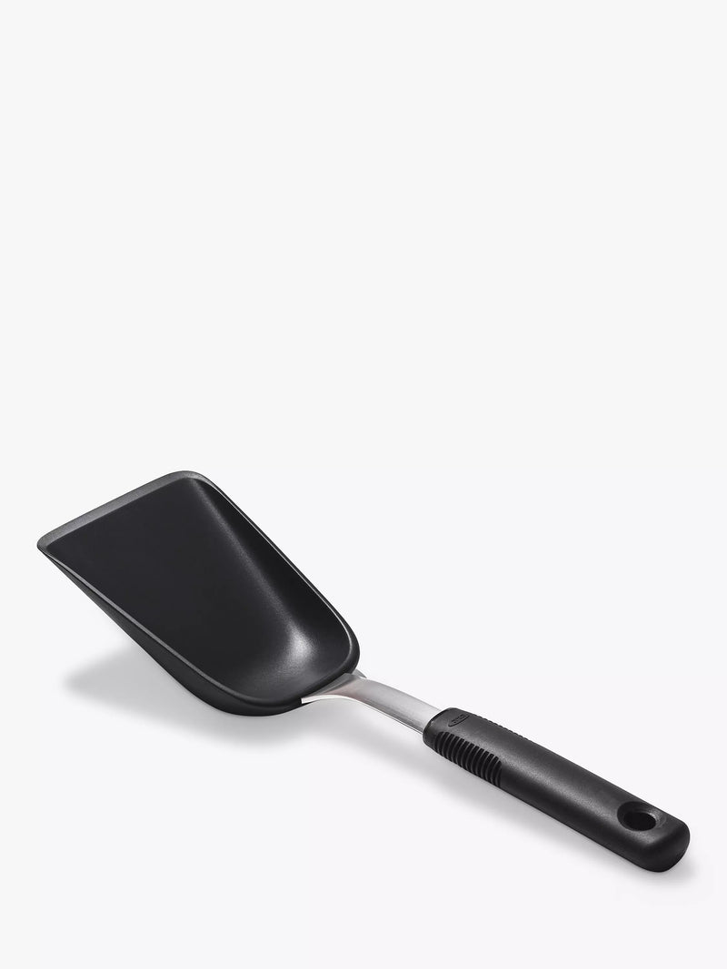 OXO Good Grips roast scoop, imported from the UK