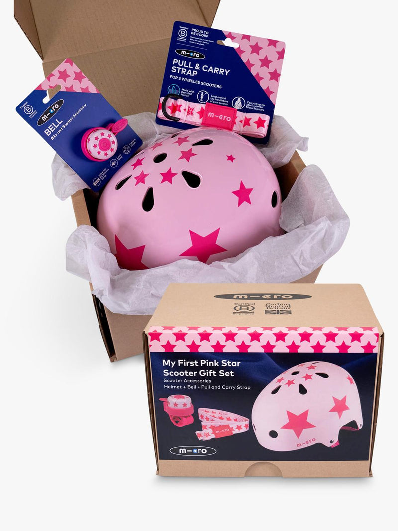 Micro Scooters star accessories gift set for children, imported from the UK