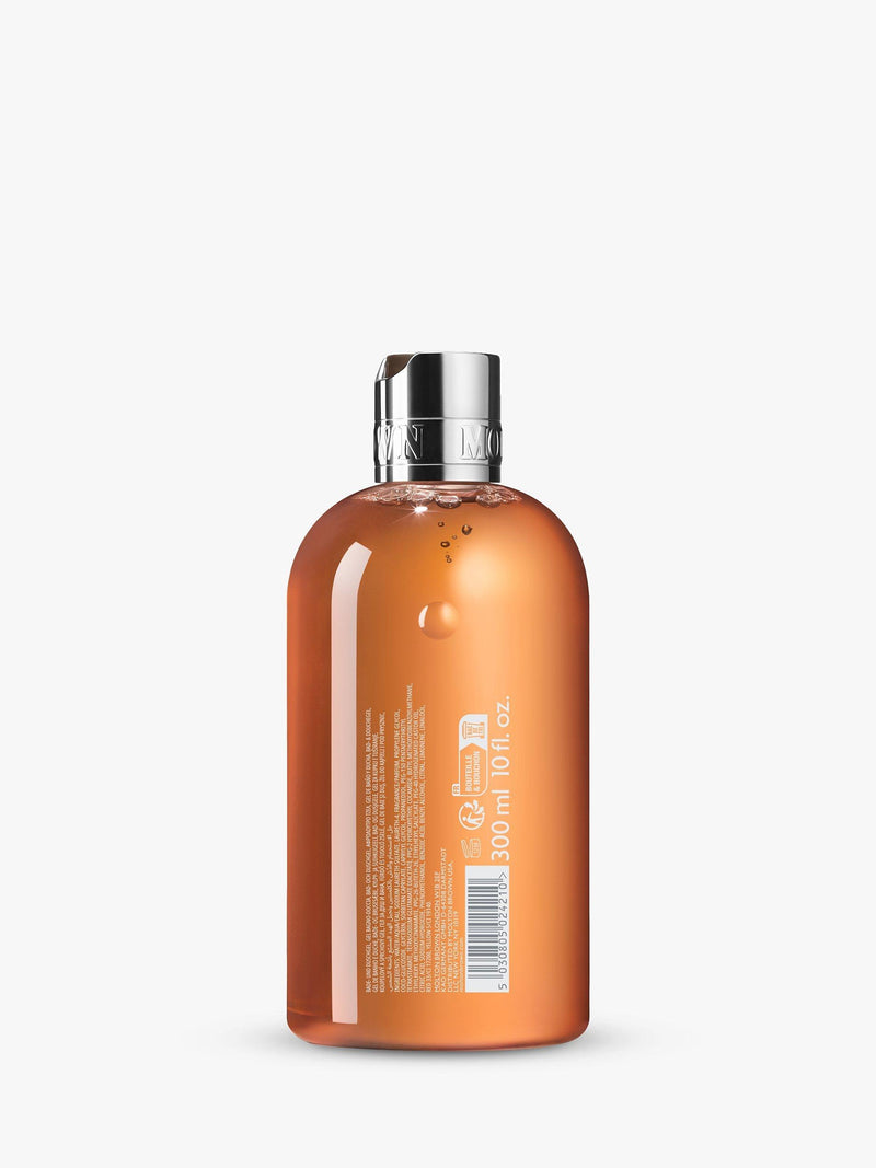 Molton Brown Sunlit Clementine & Vetiver Bath & Shower Gel 300ml, imported from the UK