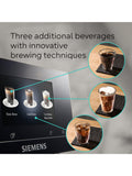 Siemens TQ713GB3 EQ700 Black bean-to-cup coffee machine (British brand)