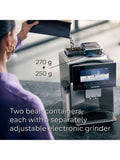 Siemens TQ907GZ3 EQ900 Bean to Cup Coffee Machine in Black (British brand)