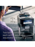 Siemens TQ907GZ3 EQ900 Bean to Cup Coffee Machine in Black (British brand)
