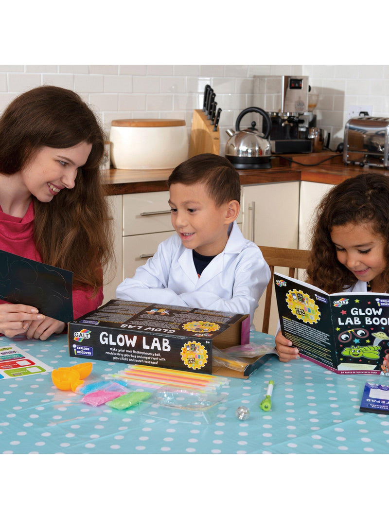 Galt Glow Lab STEM set glow experiments British product