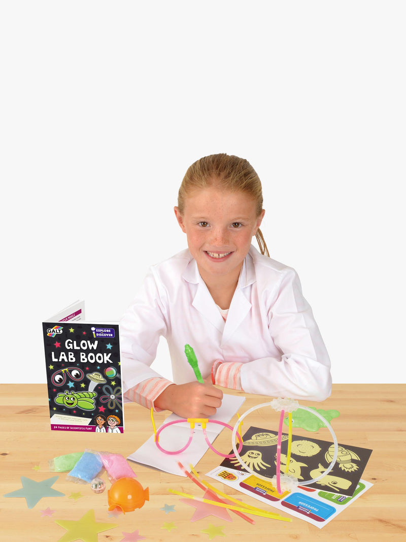Galt Glow Lab STEM set glow experiments British product