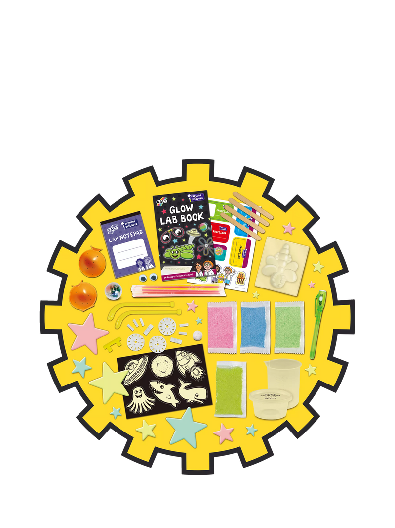 Galt Glow Lab STEM set glow experiments British product