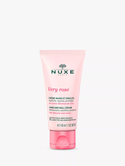 John Lewis NUXE Very Rose Hand & Nail Cream 50ml- Buy online at McGrocer