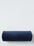 John Lewis cotton velvet bolster cushion L55cm - British product
