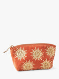 Elizabeth Scarlett Sun Goddess velvet coin purse with sun embroidery - British product