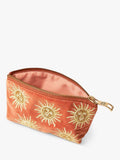 Elizabeth Scarlett Sun Goddess velvet coin purse with sun embroidery - British product