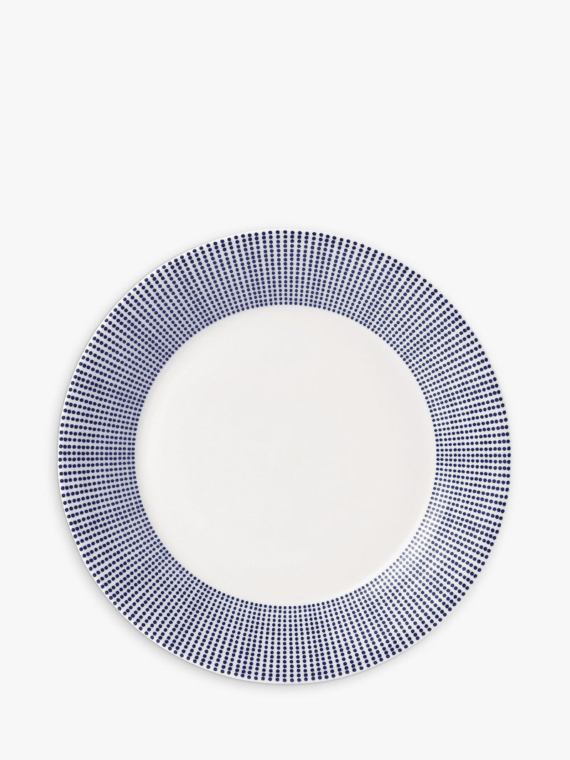 Royal Doulton Pacific dot porcelain dinnerware set blue 16 piece (British brand)