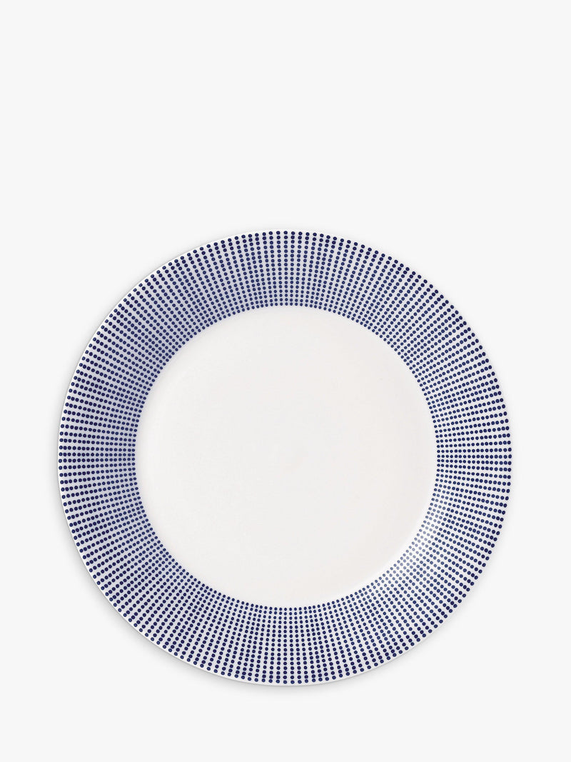 Royal Doulton Pacific dot porcelain dinnerware set blue 16 piece (British brand)