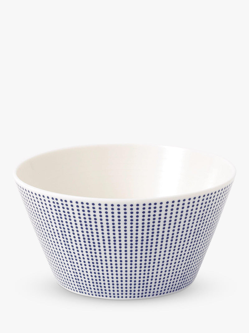 Royal Doulton Pacific dot porcelain dinnerware set blue 16 piece (British brand)