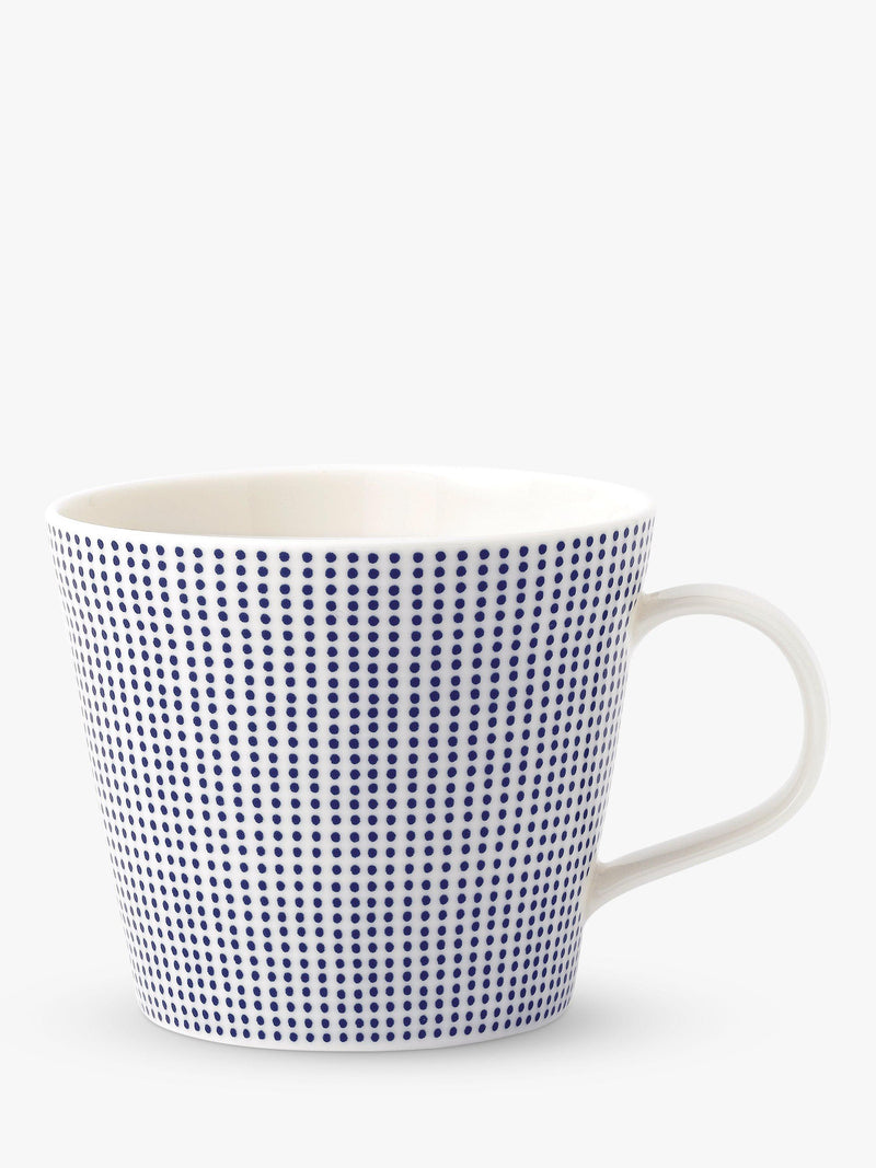 Royal Doulton Pacific dot porcelain dinnerware set blue 16 piece (British brand)