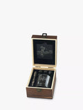 Selbrae House golf gift set with whisky glass and slate coaster - British product