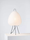 John Lewis paper table lamp with white rice paper shade - British product