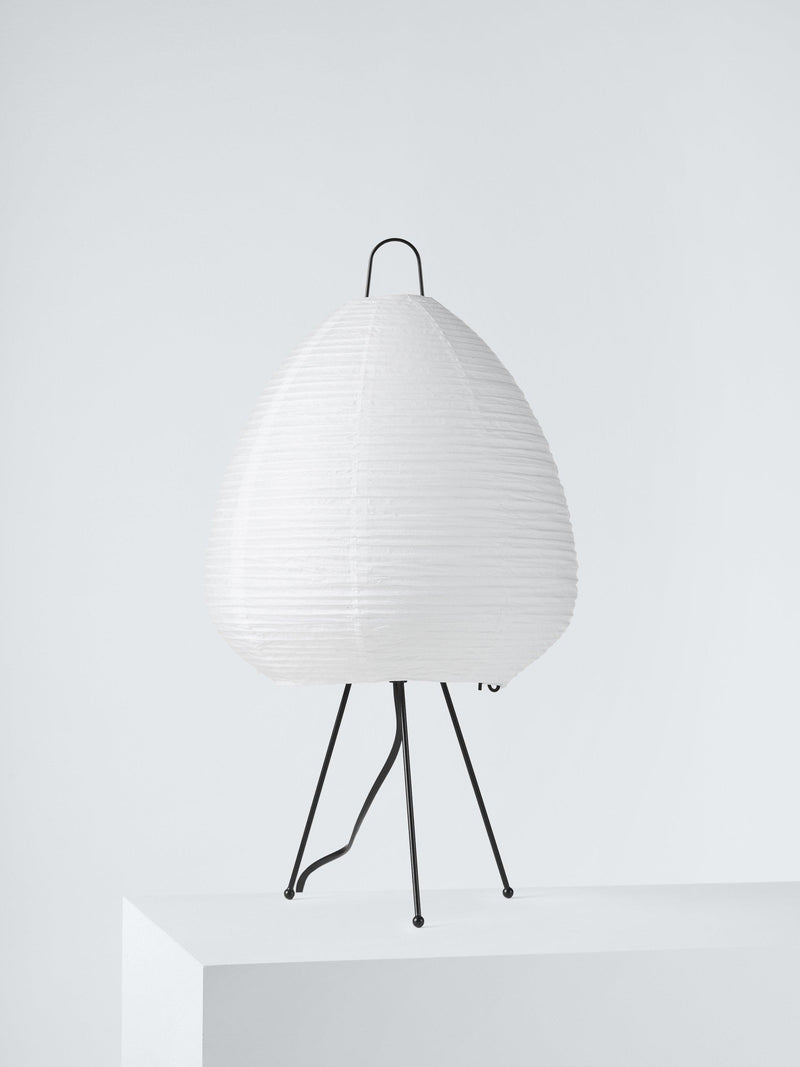 John Lewis paper table lamp with white rice paper shade - British product