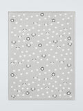 John Lewis baby blanket safari spot print grey 80x100cm - British product