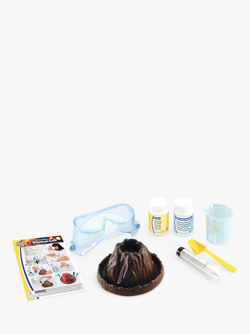 Brainstorm erupting volcano science kit for kids (British brand)