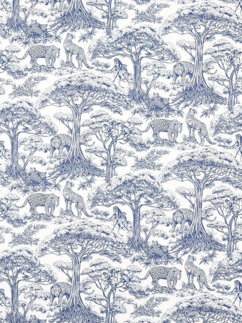 Clarke & Clarke Kisumu Furnishing Fabric, Midnight