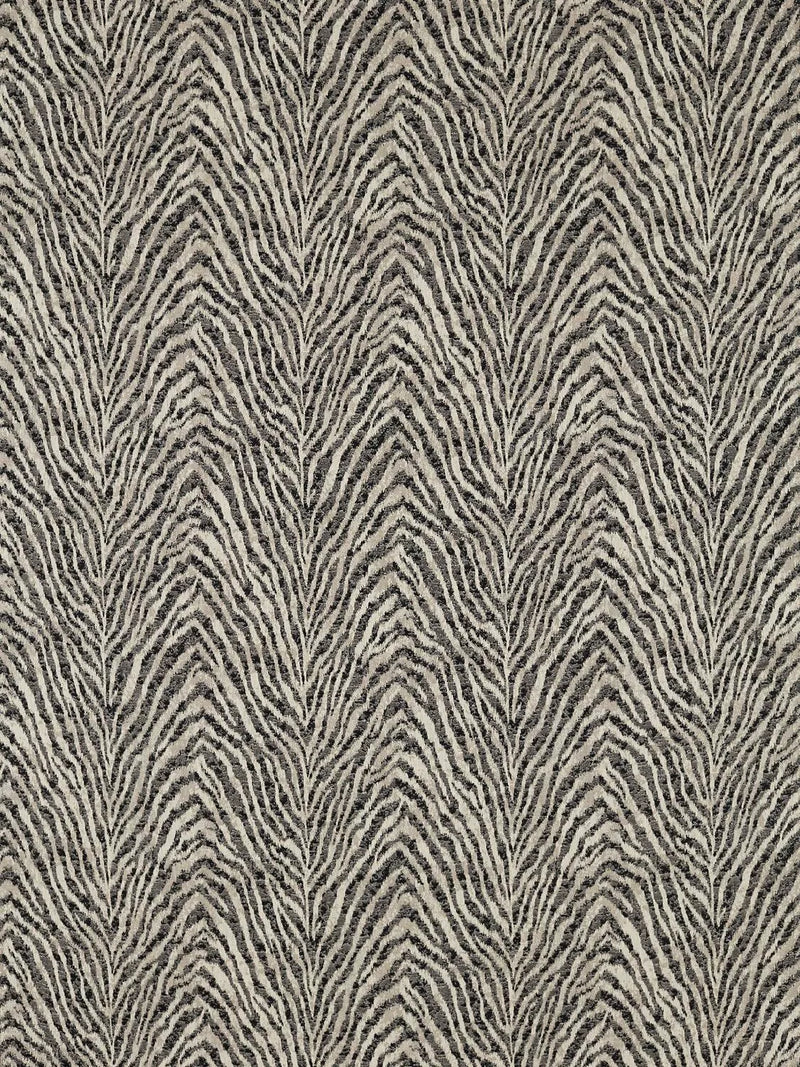 Clarke & Clarke Manda Furnishing Fabric, Noir/Linen