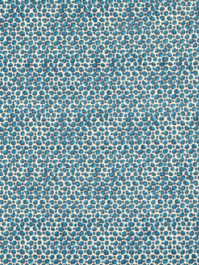 Clarke & Clarke Pokot velvet fabric with leopard print - British product