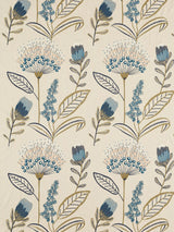 John Lewis Clarke & Clarke Protini Embroidered Floral Furnishing Fabric 125cm x 30m- Buy online at McGrocer