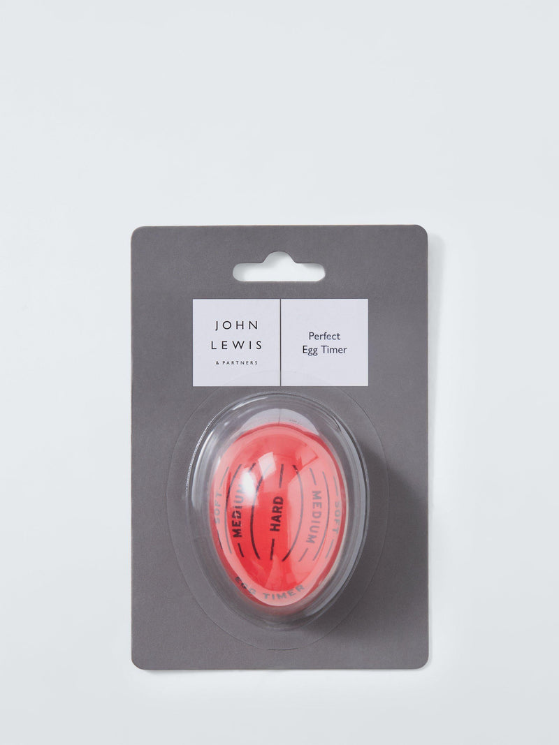 John Lewis Colour Changing Egg Timer Bright Red, UK version