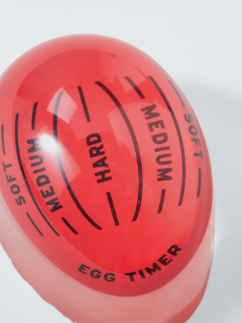 John Lewis Colour Changing Egg Timer Bright Red, UK version
